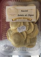 Ravioli bolets et cèpes