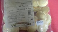 Ravioli au fromage de chèvre et miel
