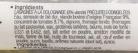Lasagne au boeuf