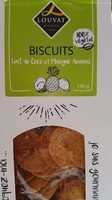 Biscuit lait de coco et mangue ananas