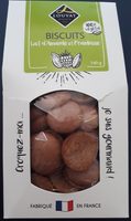 Biscuits lait d'amande et framboise