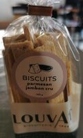 Buicuits parmesan jambon cru
