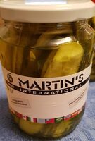 Cornichons aigres doux en lamelles