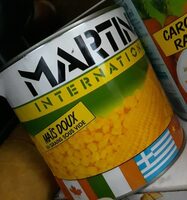 Maïs doux en grain sous vide