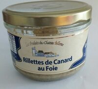Rillettes de canard au foie