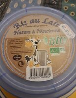 Riz au lait nature à l'ancienne
