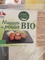 Nuggets de poulet bio