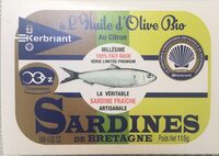 Sardines a L'huile D'olive Bio Au Citron