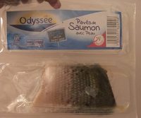 Pavés de saumon avdc peau