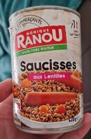 Saucisse aux lentilles
