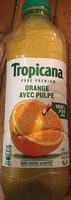 Jus d'orange avec pulpe