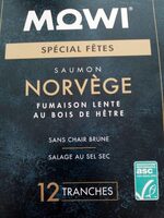 Mowi saumon de Norvège fumais on lente au bois de hêtre