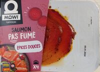 Saumon pas fumé épices douces betterave