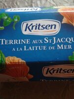 Terrine aux st Jacques à la laitue de mer