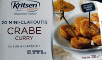 Mini Clafoutis Crabe Curry