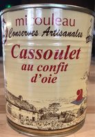 Cassoulet au confit d'oie