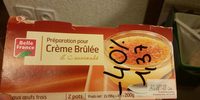 Crème brulée