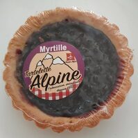 Tartelette alpine aux myrtilles