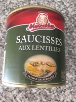 Saucisse lentille