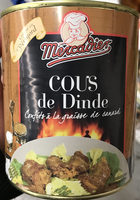 Cous de dinde confits à la graisse de canard