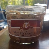 Pate De Sanglier parfumé au cognac