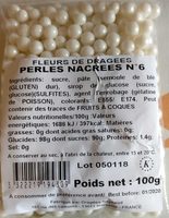 Perles nacrées n 6