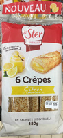 6 Crêpes Citron Lemon Curd
