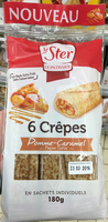 6 Crêpes Pomme-Caramel façon Tatin