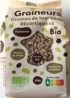 Graines de tournesol decortiquées bio