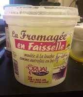 La fromagée en faisselle 3%MG