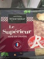 Pâté en croute 1 Tranche Label Rouge Maison Monterrat