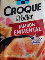 Croque à poêler jambon emmental