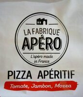 Pizza apéritif tomate, jambon, mozza