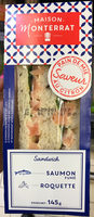 Sandwich Saumon fumé & roquette
