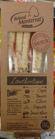 L'Authentique Coppa Tomate Chèvre Roquette Sauce olives