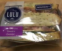 Sandwich jambon cru tomate cheddarp