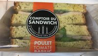 Comptoir du Sandwich Poulet Tomate Basilic