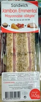 Sandwich Jambon Emmental