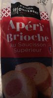 Aperi brioche au saucisson supérieur