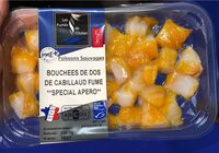 Bouchees de dos de cabillaud fume