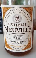Huile vierge de noix