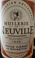 Huile vierge de noisette