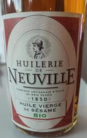 Huile vierge de sésame