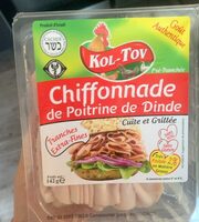 Chiffonnade de poitrine de dinde