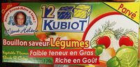 12 Kubiot Bouillon saveur Légumes