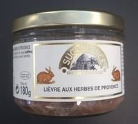 Terrine Lièvre aux herbes de provence