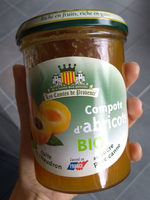Compote d’abricots bio