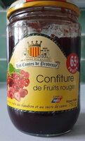 Confiture de fruits rouges