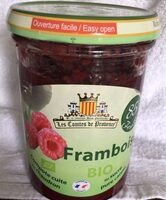 Compotes de framboise bio