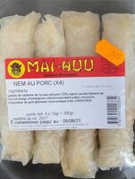 Nems au porc